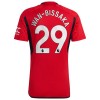 Officiële Voetbalshirt Manchester United Wan-Bissaka 29 Thuis 2023-24 - Heren